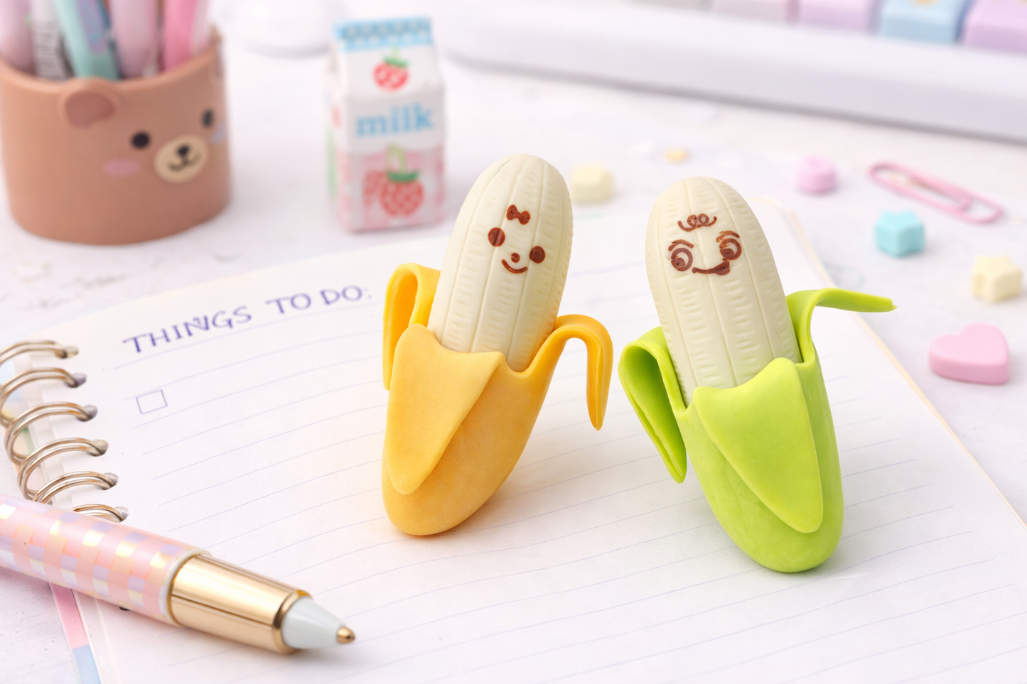 Kawaii Banana Eraser