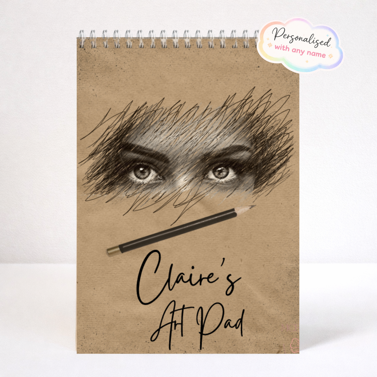 Personalised Sketched Sketchbook