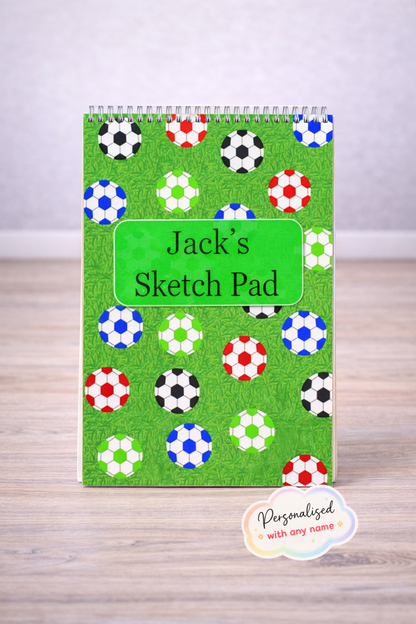 Personalised Football Sketchbook
