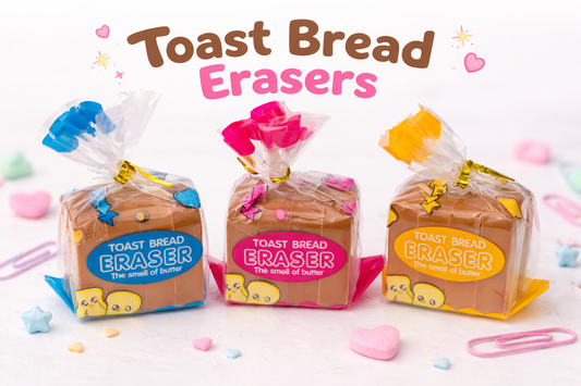 Cute Toast Bread Eraser