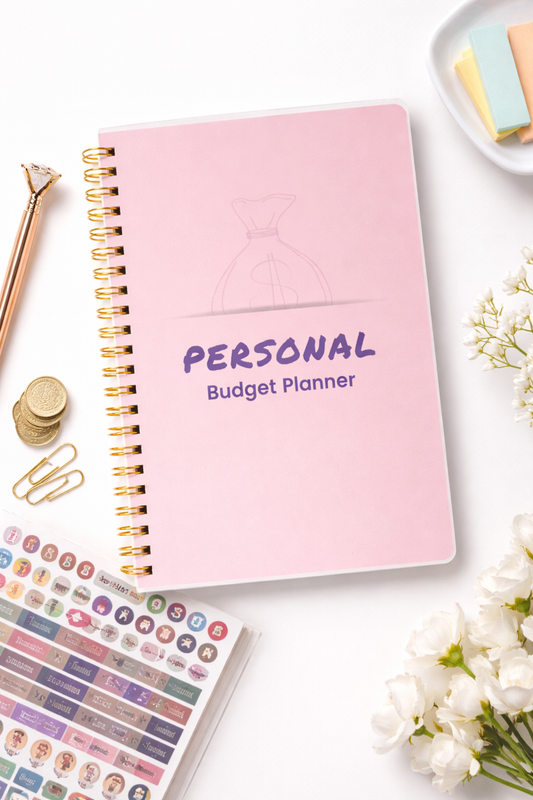 Monthly Budget & Expense Tracker Notebook