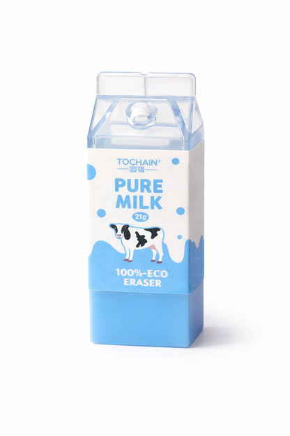 Milk Carton Eraser