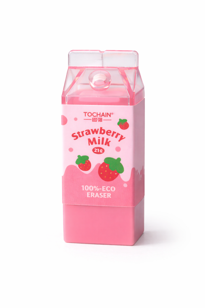 Milk Carton Eraser