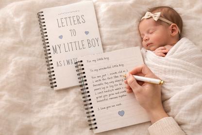 Letters to My Little One Memory Journal | Boy & Girl Keepsake Book