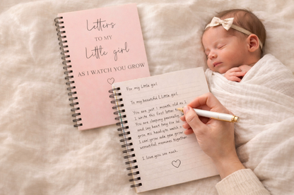 Letters to My Little One Memory Journal | Boy & Girl Keepsake Book